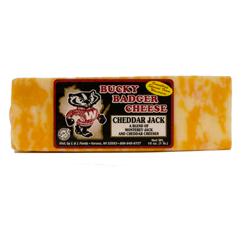 Bucky Badger Cheddar Jack Cheese