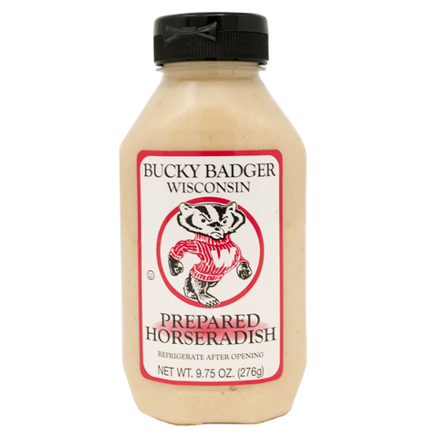 Bucky Badger Prepared Horseradish