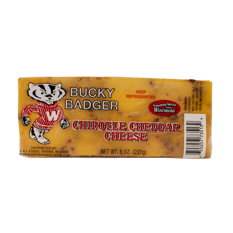 Bucky Badger Exact Weight Chipotle Cheddar Cheese