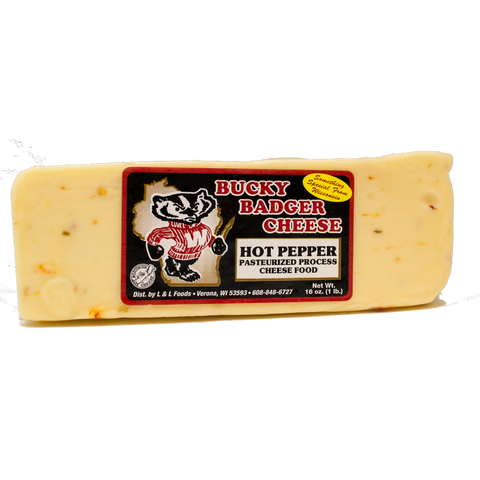 Bucky Badger Hot Pepper Process Cheese