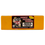 Bucky Badger Medium Cheddar Cheese