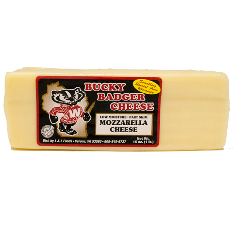 Bucky Badger Mozzarella Cheese