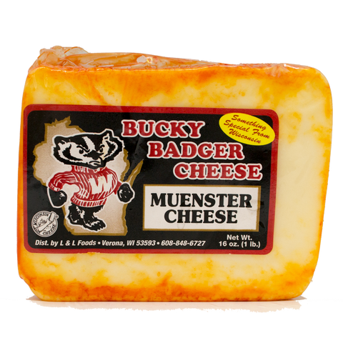Bucky Badger Muenster Cheese
