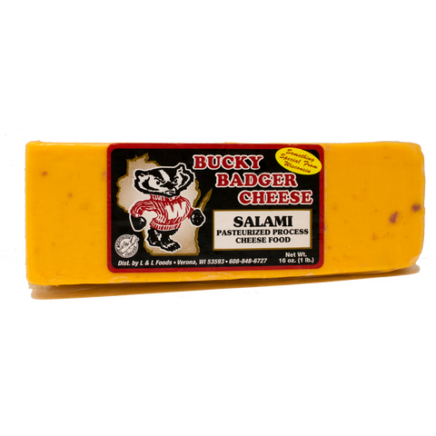 Bucky Badger Salami Cheese