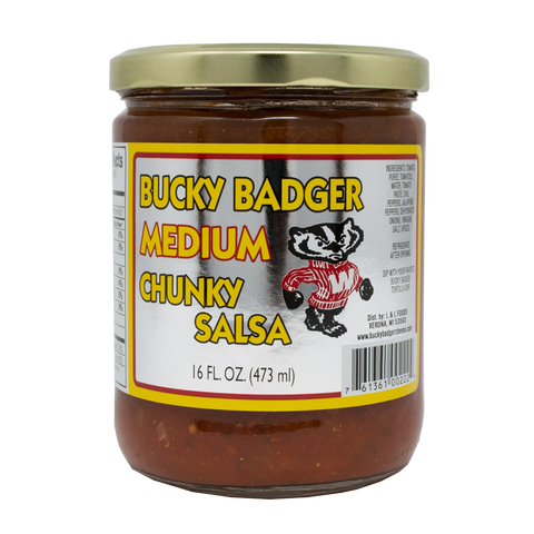 Bucky Badger Medium Salsa