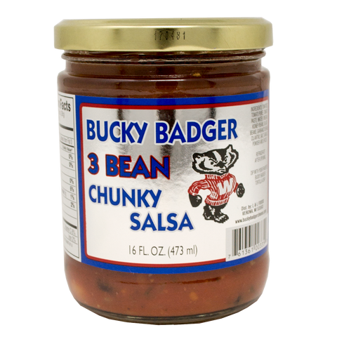Bucky Badger Black Bean Salsa