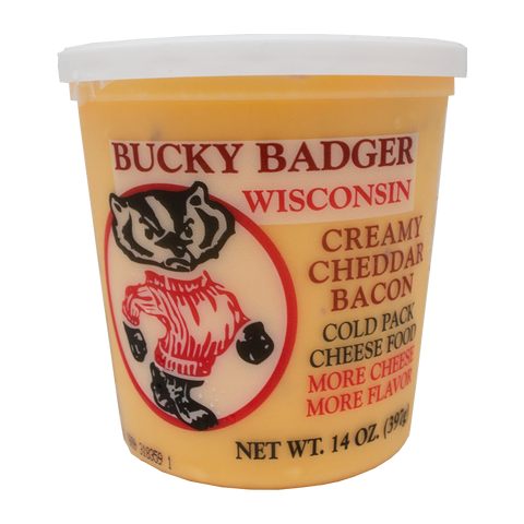 Bucky Badger Bacon Cheese Cup