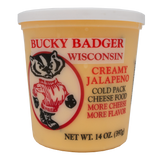 Bucky Badger Jalapeño Cheese Cup