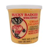 Bucky Badger Jalapeño Cheese Cup