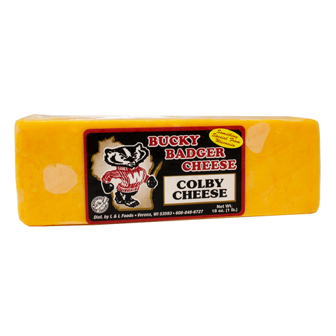 Bucky Badger Colby Cheese