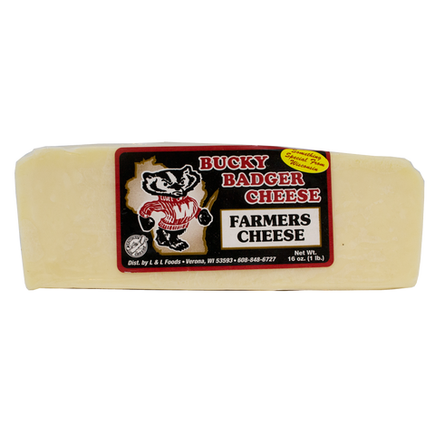 Bucky Badger Farmers Cheese