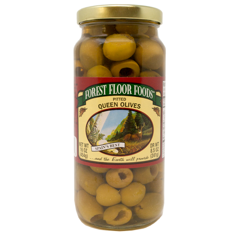 Forest Floor Pitted Queen Olives