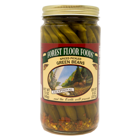 Forest Floor Spiced Pickled Beans